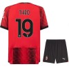 Conjunto (Camiseta+Pantalón Corto) AC Milan Theo 19 Primera Equipación 23-24 - Niño